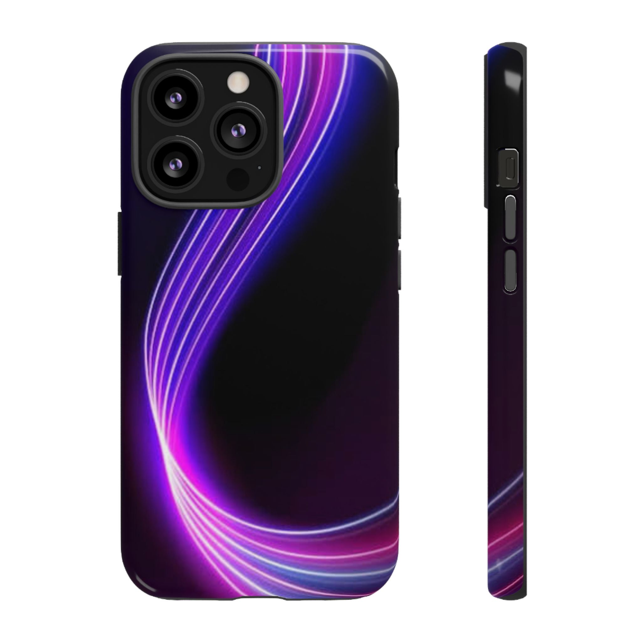 Neon Wave Tough Phone Case