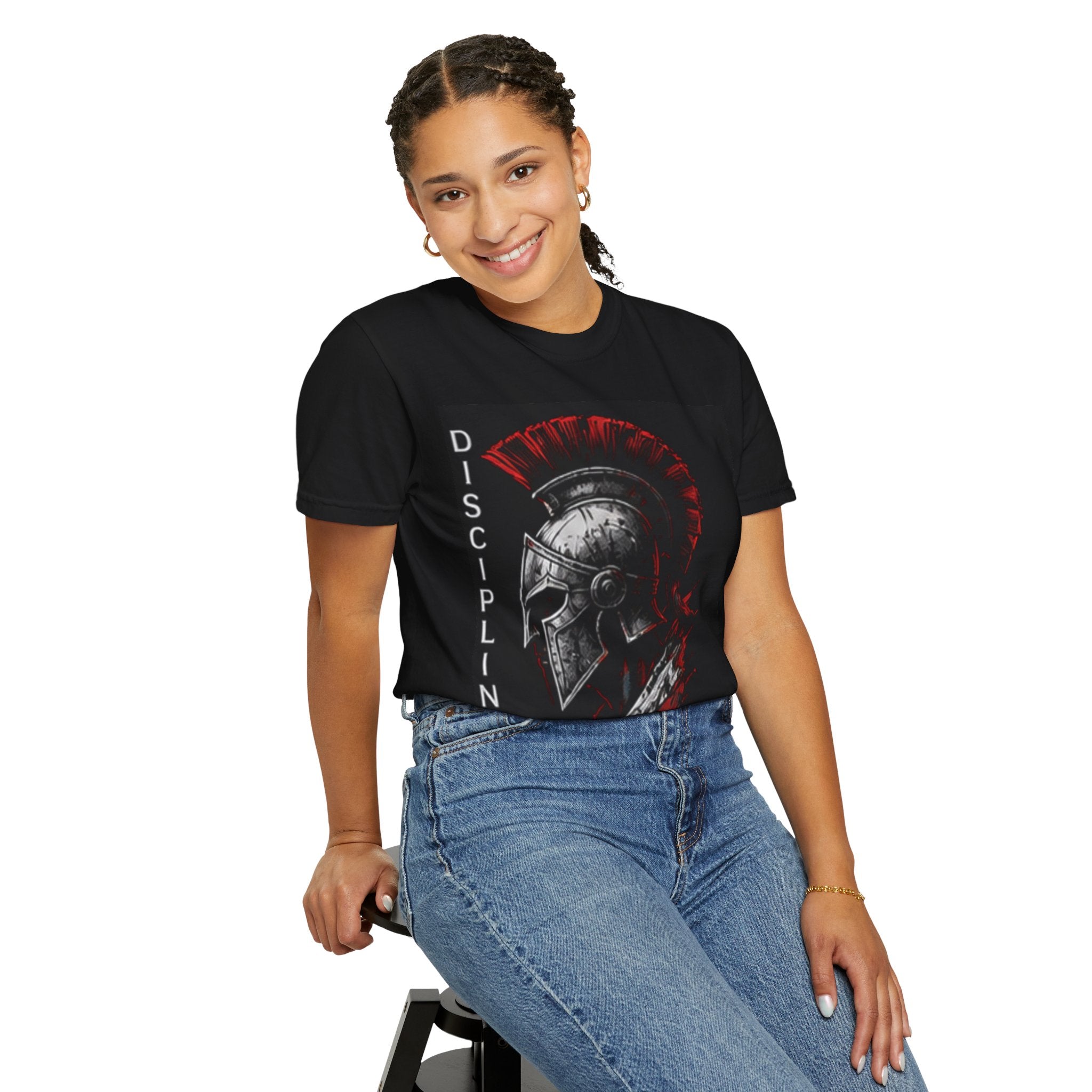 Spartan Helmet T-Shirt Motivational Tee
