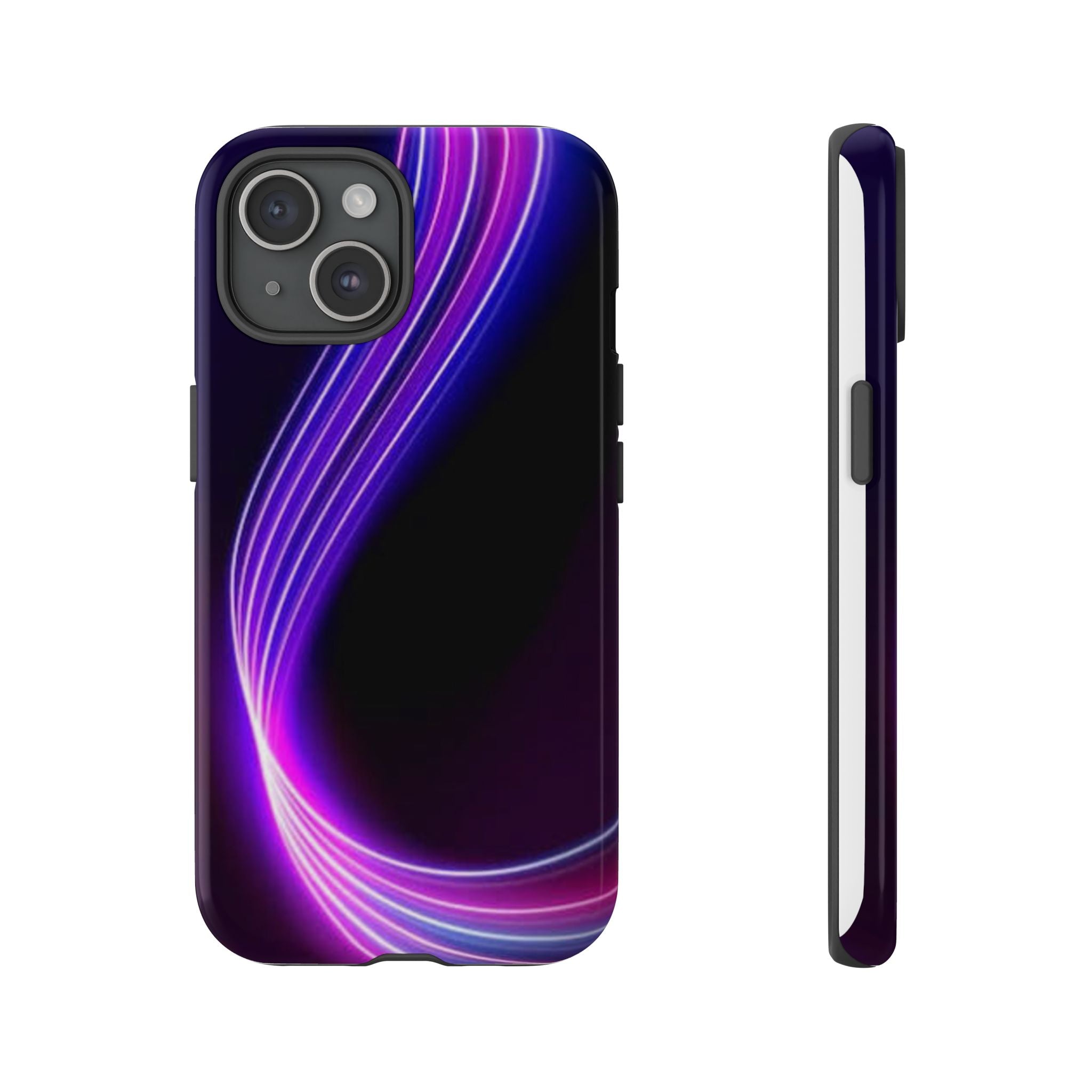 Neon Wave Tough Phone Case
