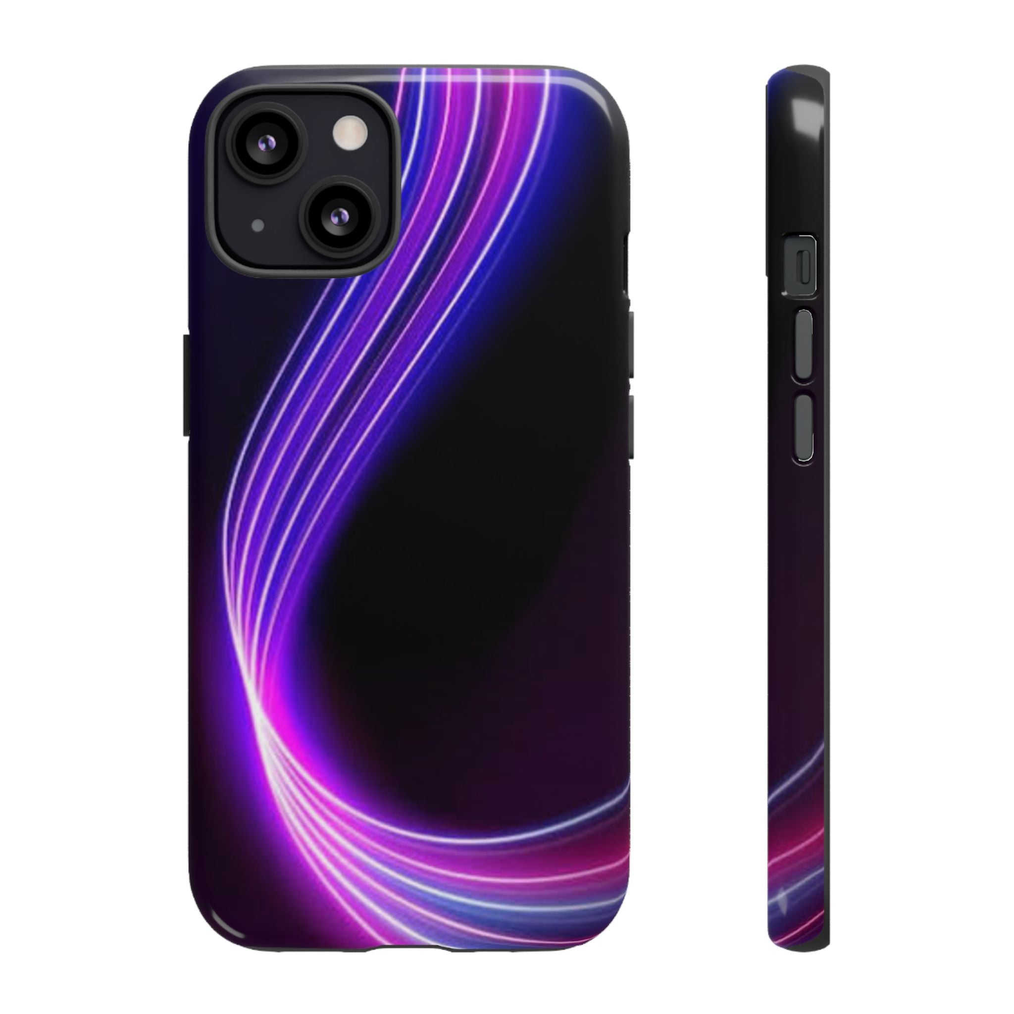 Neon Wave Tough Phone Case