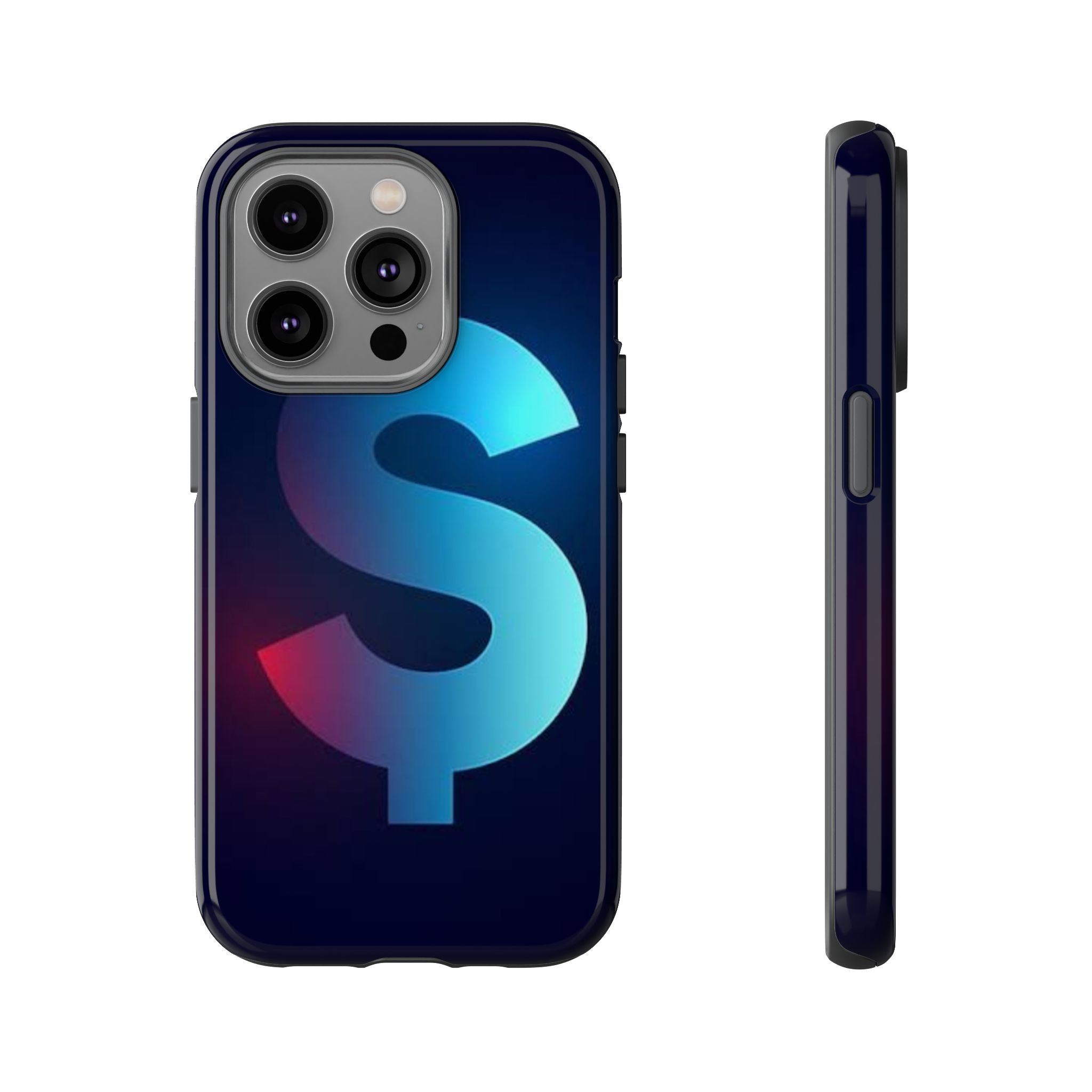 Dollar Sign Tough Phone Case — Protective Glossy Money Symbol iPhone Case