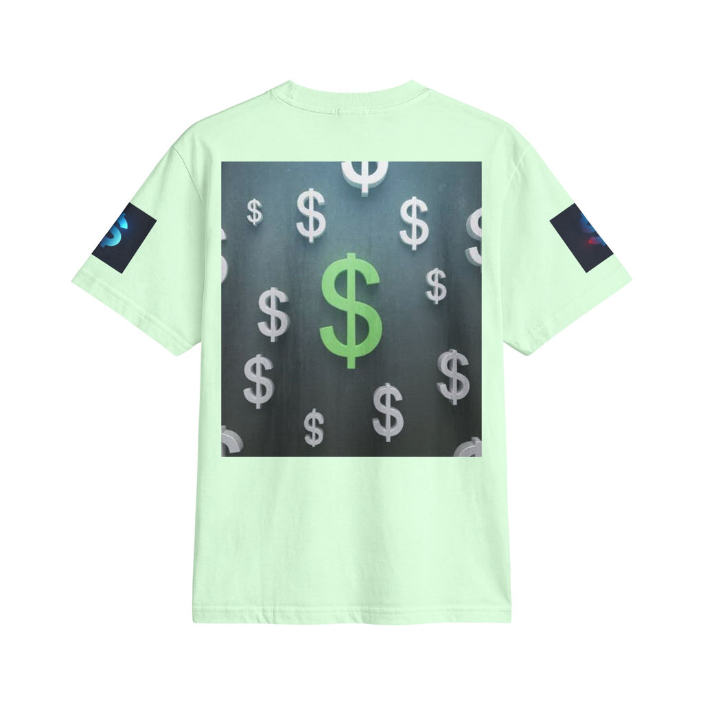 Money Symbol Graphic T-Shirt — Stock Market Candlestick Design