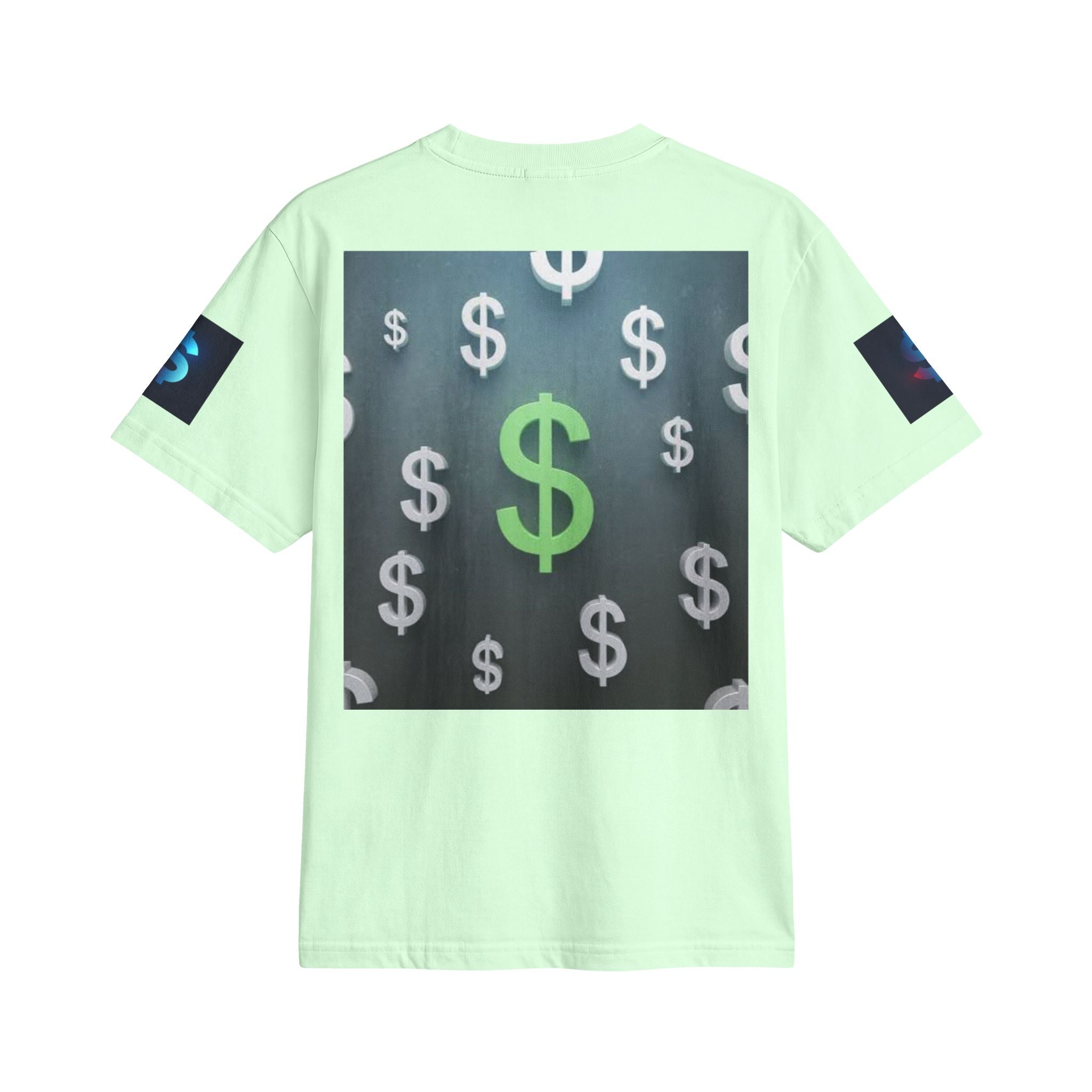 Money Symbol Graphic T-Shirt — Stock Market Candlestick Design