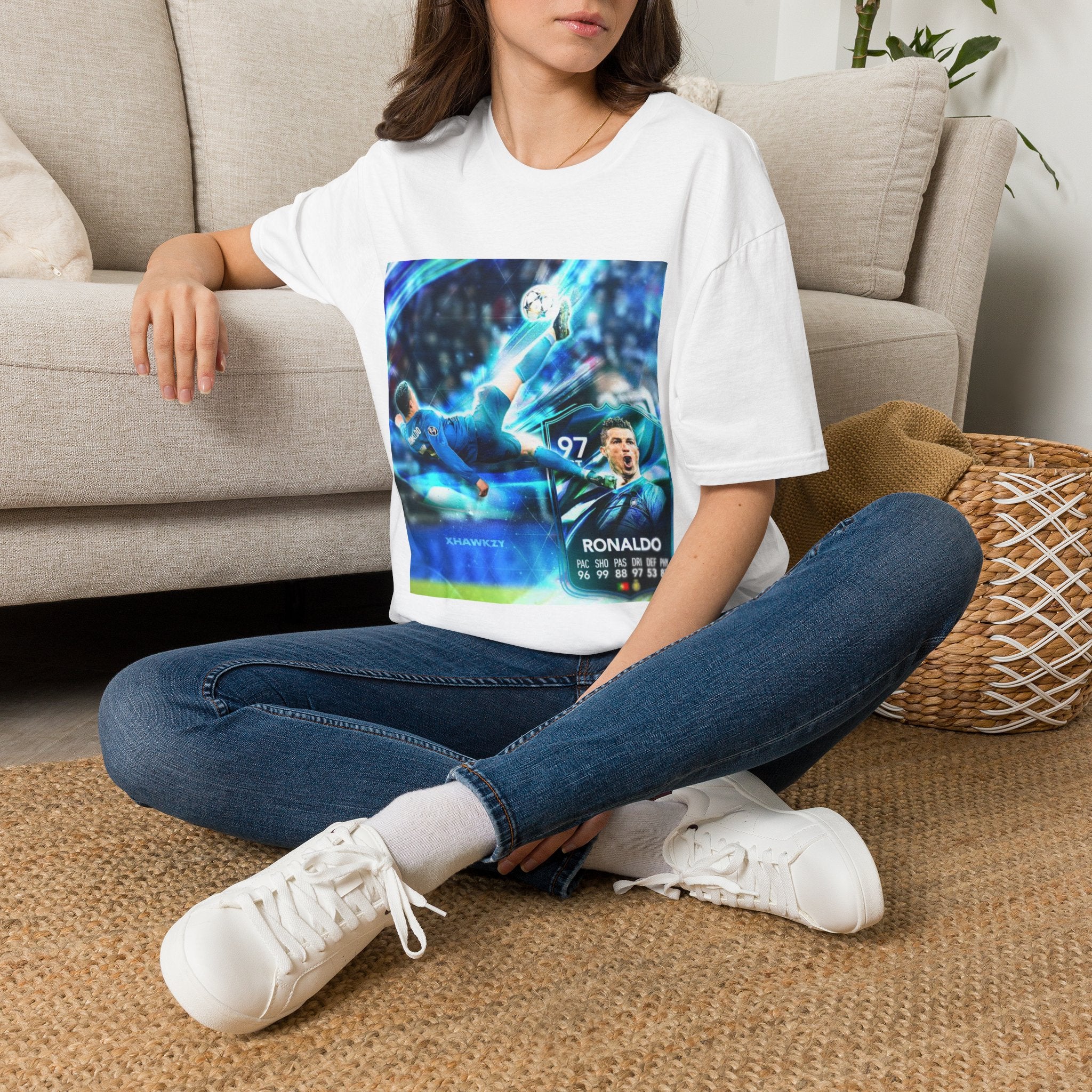 Soccer Save Graphic Tee — Dynamic Goalkeeper Action