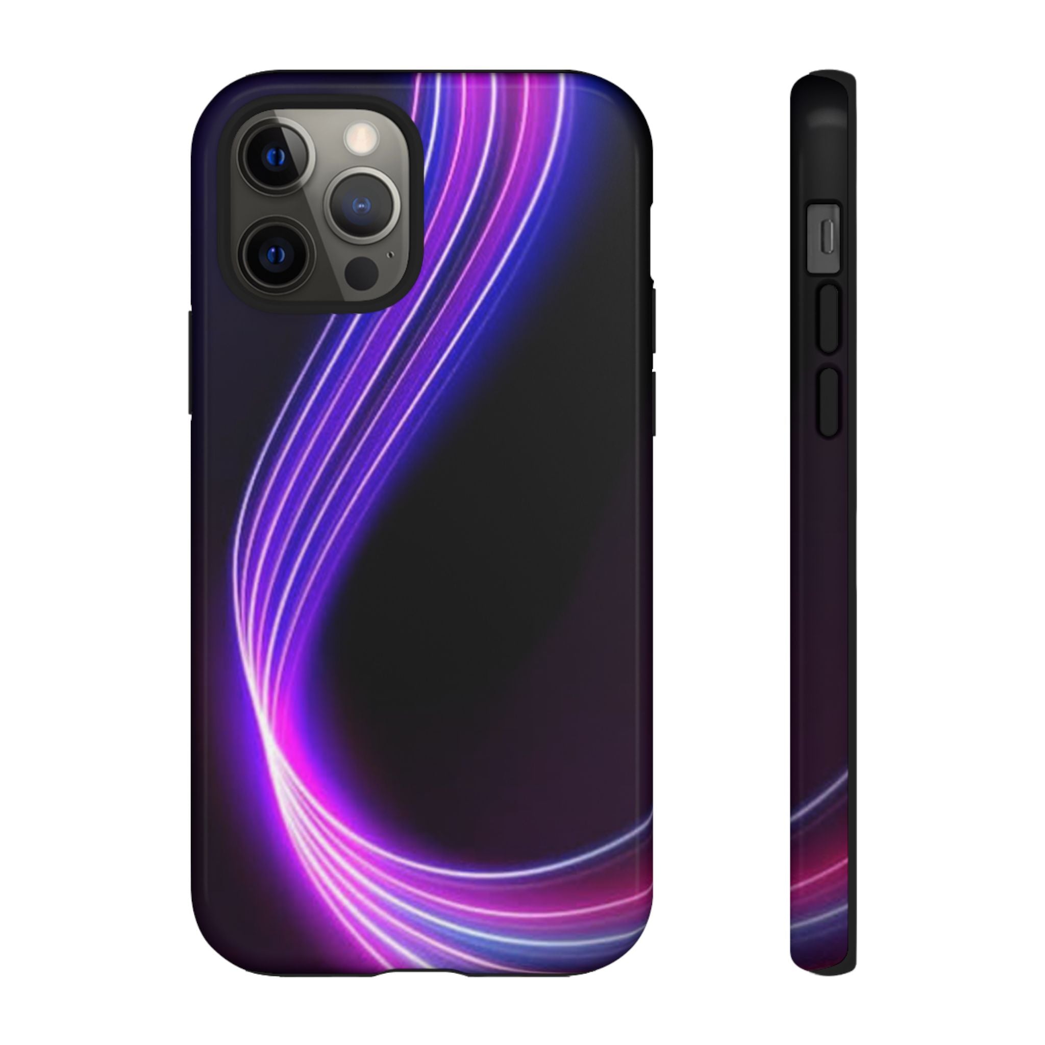 Neon Wave Tough Phone Case