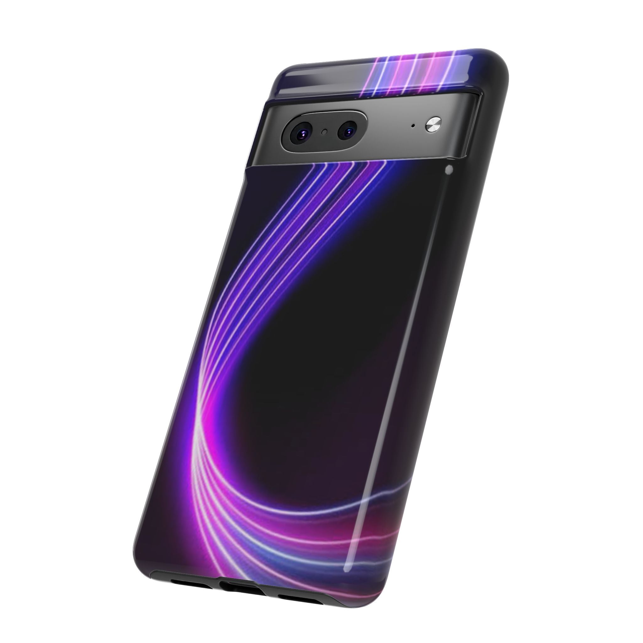 Neon Wave Tough Phone Case