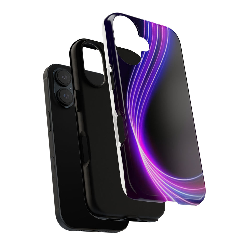 Neon Wave Tough Phone Case