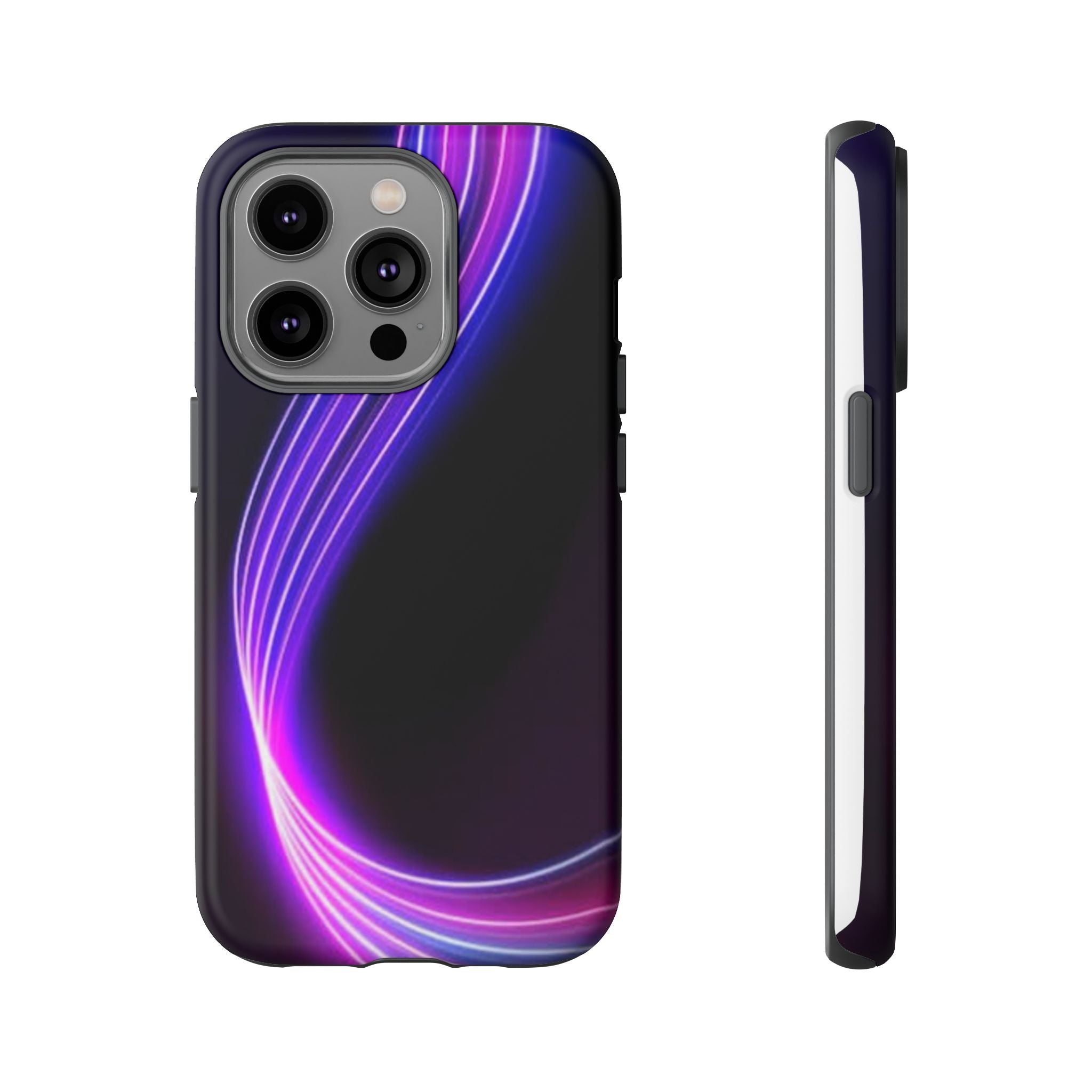 Neon Wave Tough Phone Case