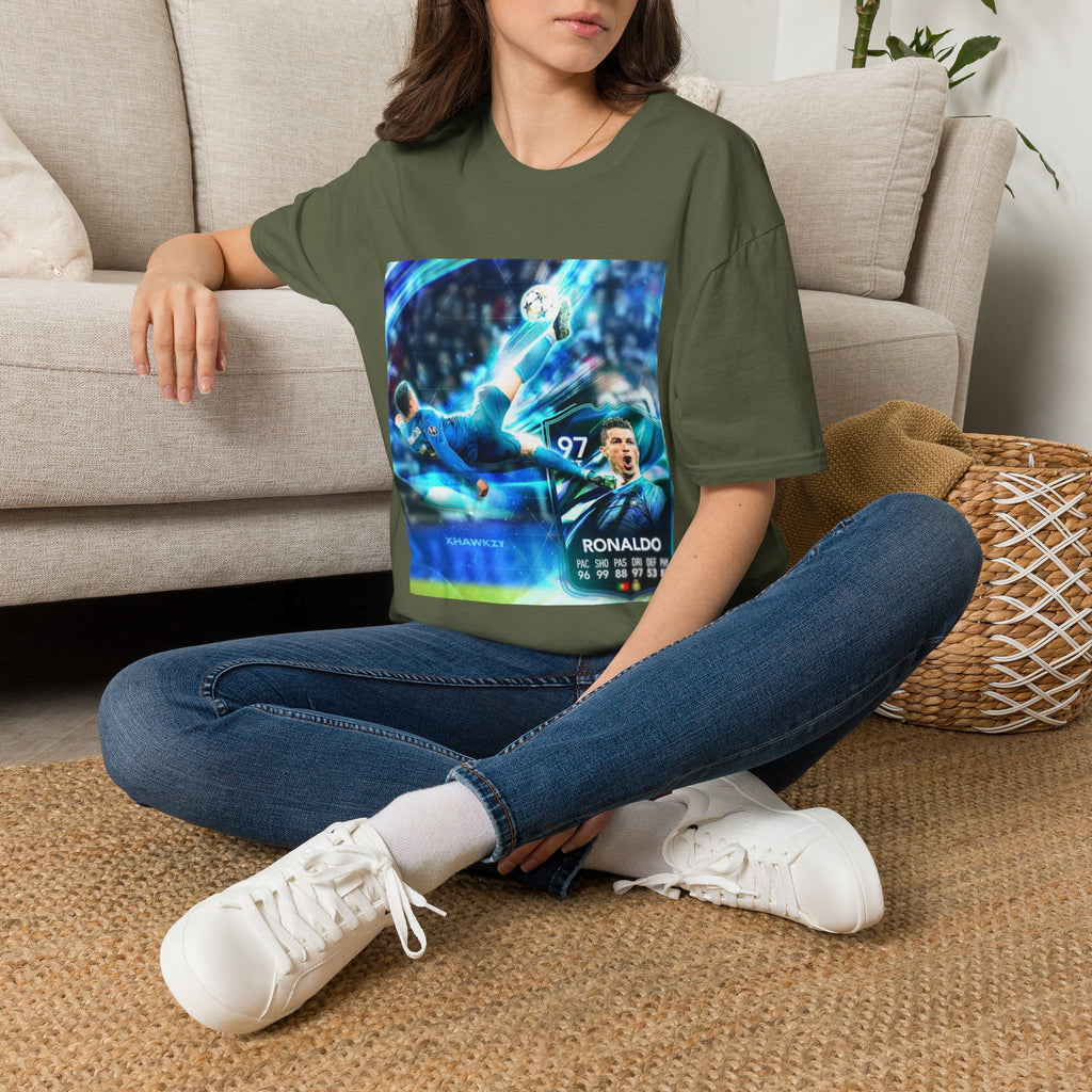 Soccer Save Graphic Tee — Dynamic Goalkeeper Action