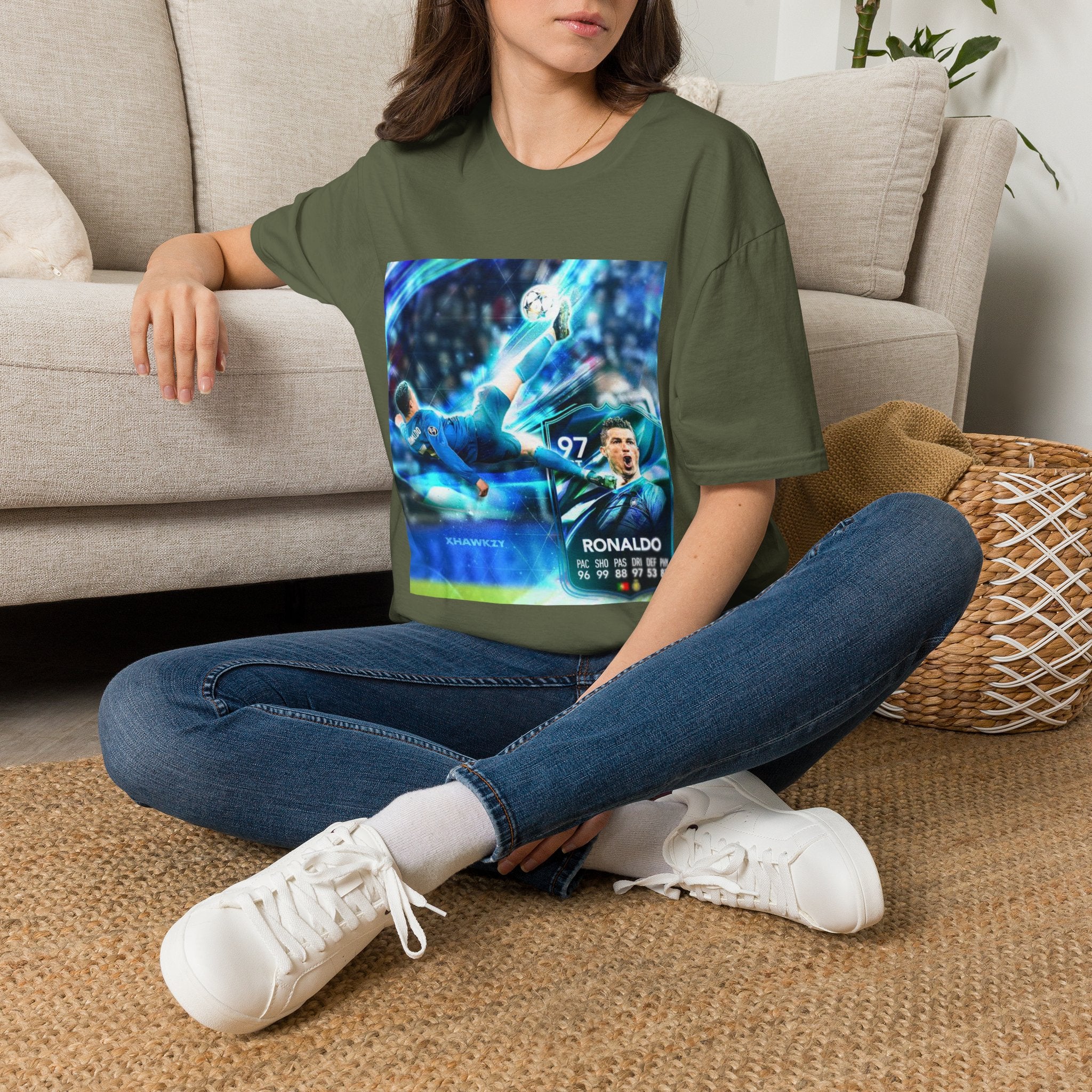 Soccer Save Graphic Tee — Dynamic Goalkeeper Action