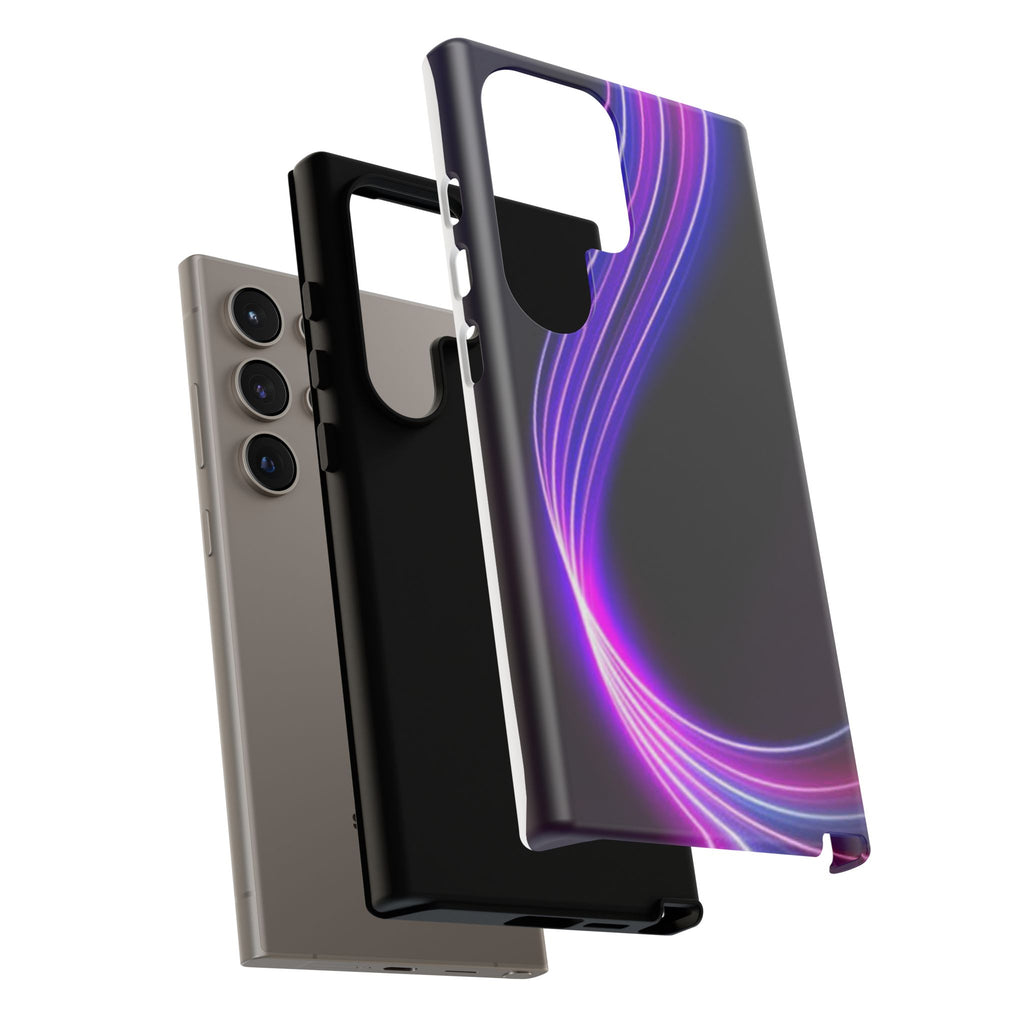 Neon Wave Tough Phone Case