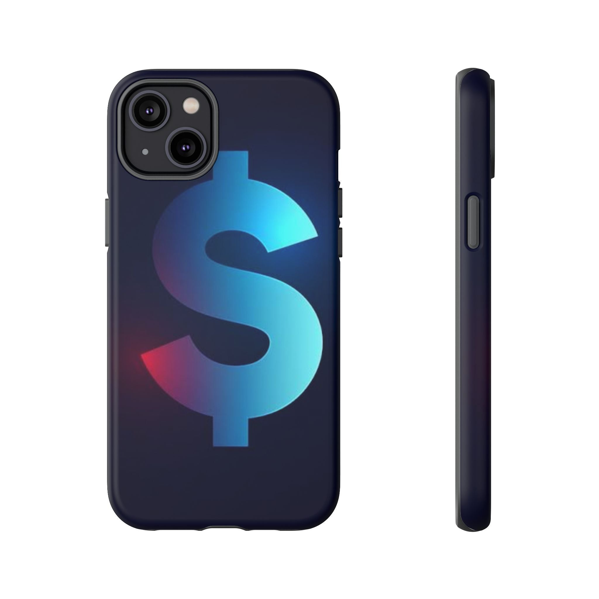 Dollar Sign Tough Phone Case — Protective Glossy Money Symbol iPhone Case