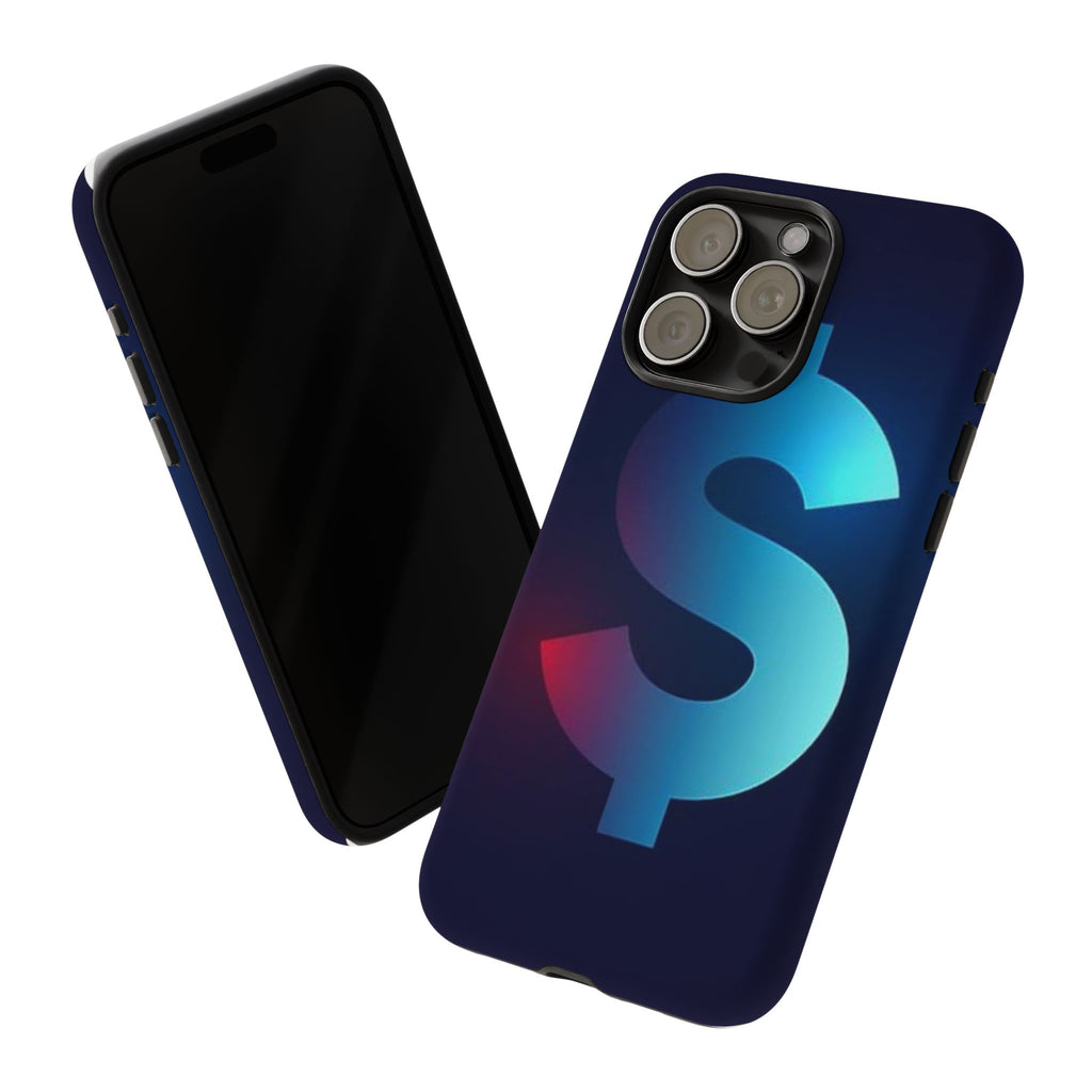 Dollar Sign Tough Phone Case — Protective Glossy Money Symbol iPhone Case