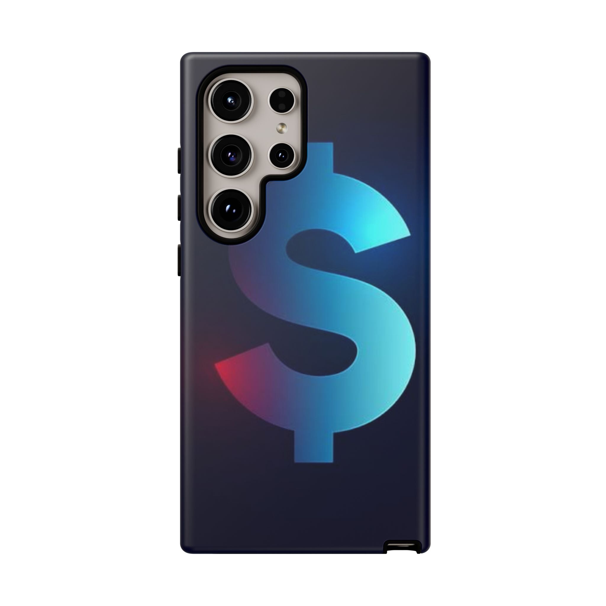 Dollar Sign Tough Phone Case — Protective Glossy Money Symbol iPhone Case