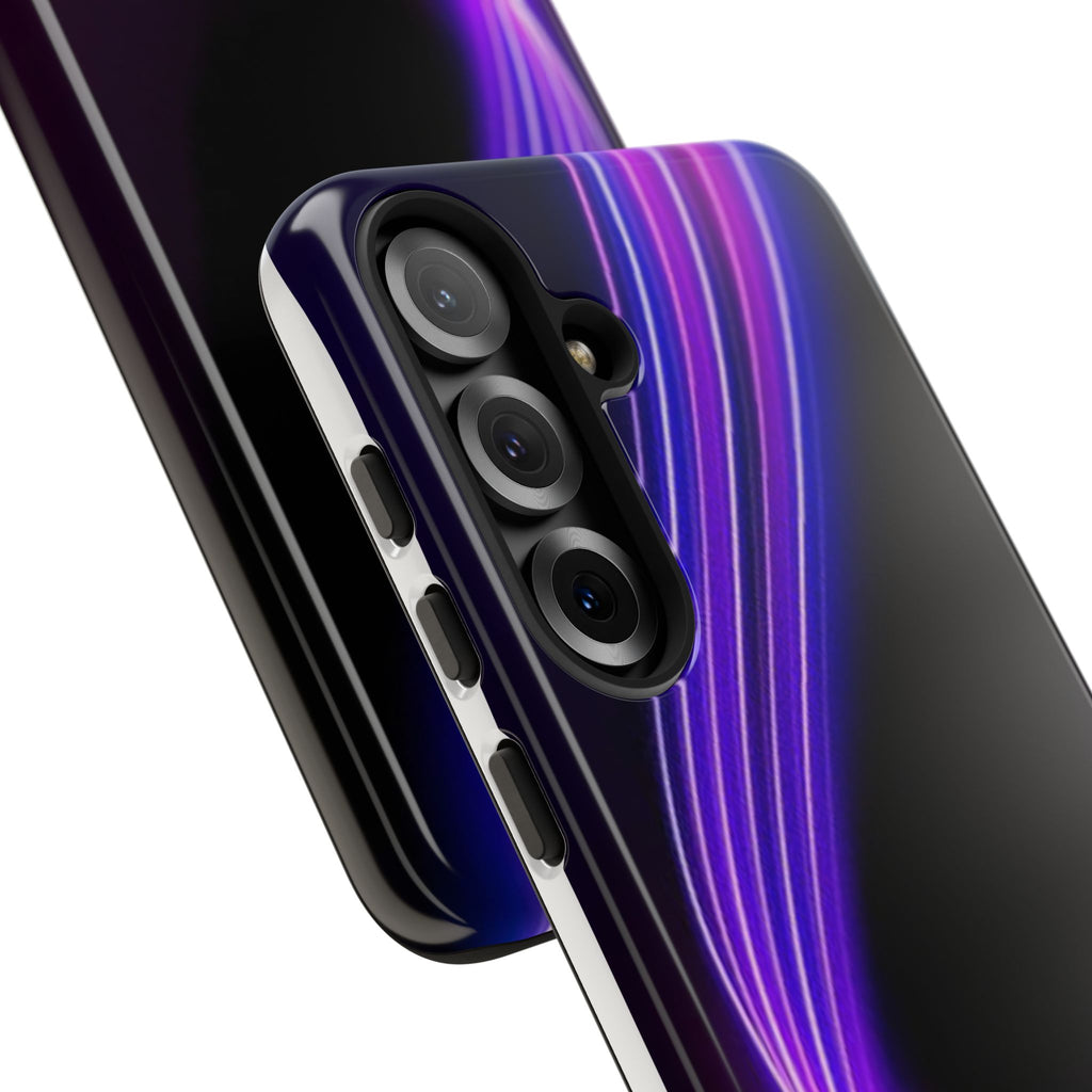 Neon Wave Tough Phone Case