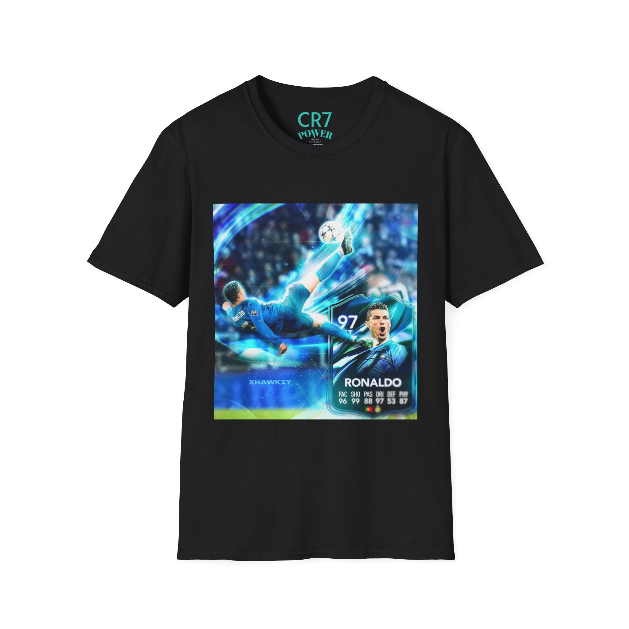 Soccer Save Graphic Tee — Dynamic Goalkeeper Action