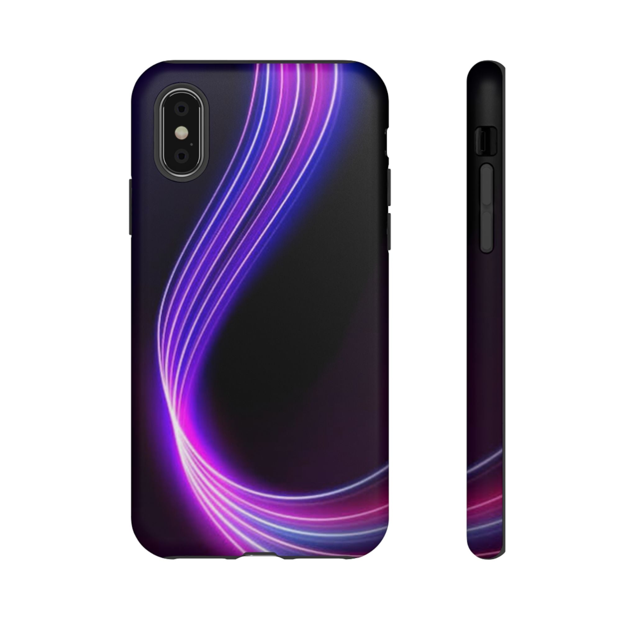 Neon Wave Tough Phone Case