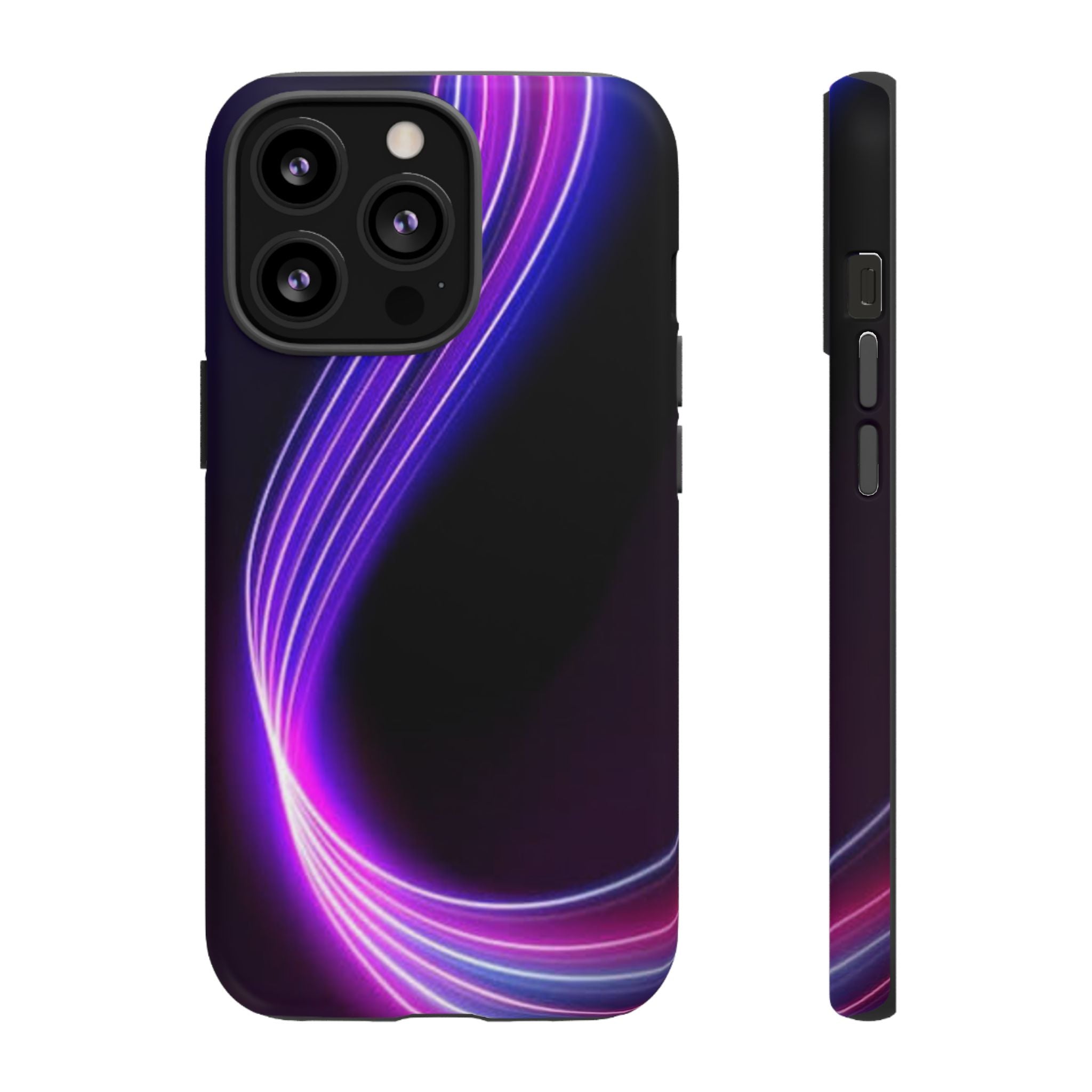 Neon Wave Tough Phone Case