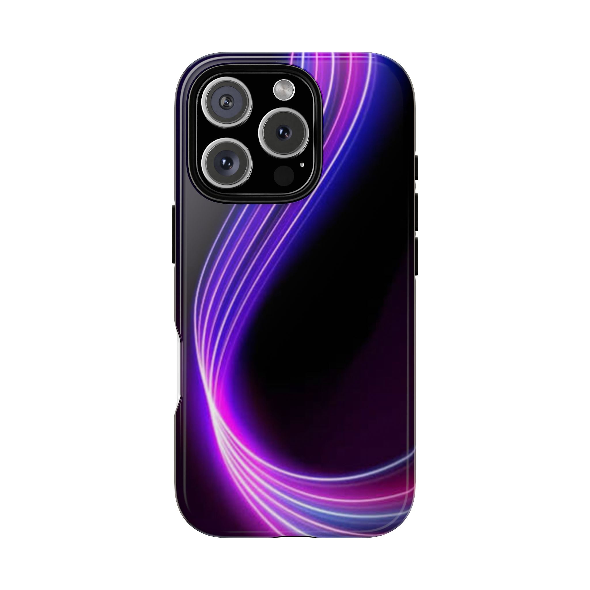 Neon Wave Tough Phone Case