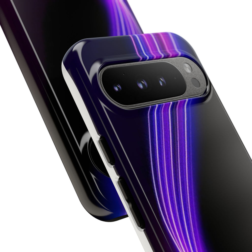 Neon Wave Tough Phone Case
