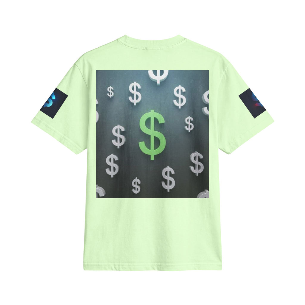 Money Symbol Graphic T-Shirt — Stock Market Candlestick Design