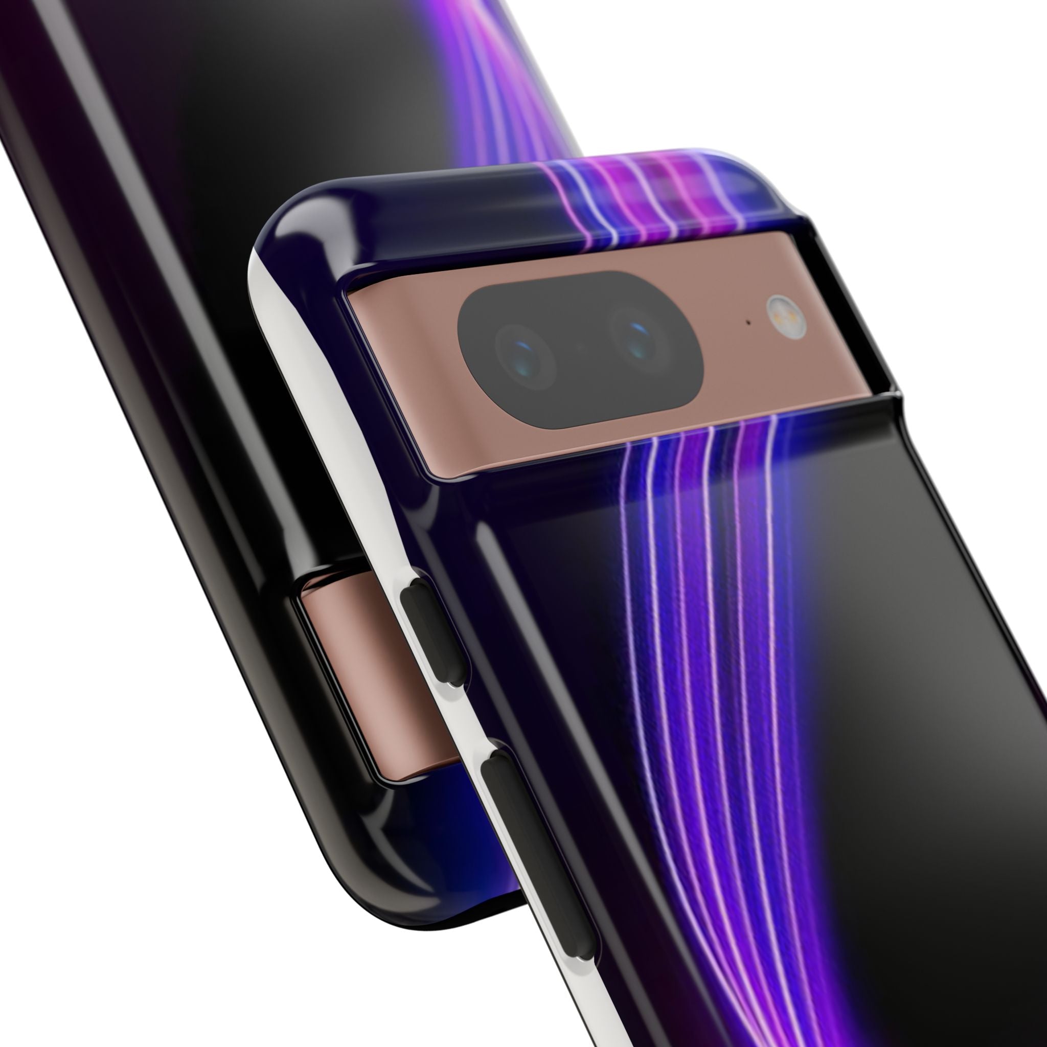 Neon Wave Tough Phone Case