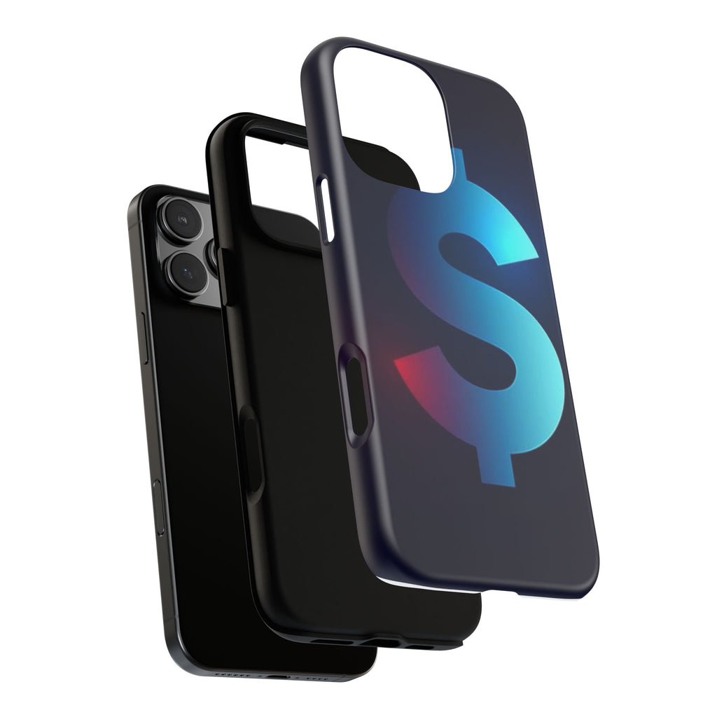 Dollar Sign Tough Phone Case — Protective Glossy Money Symbol iPhone Case